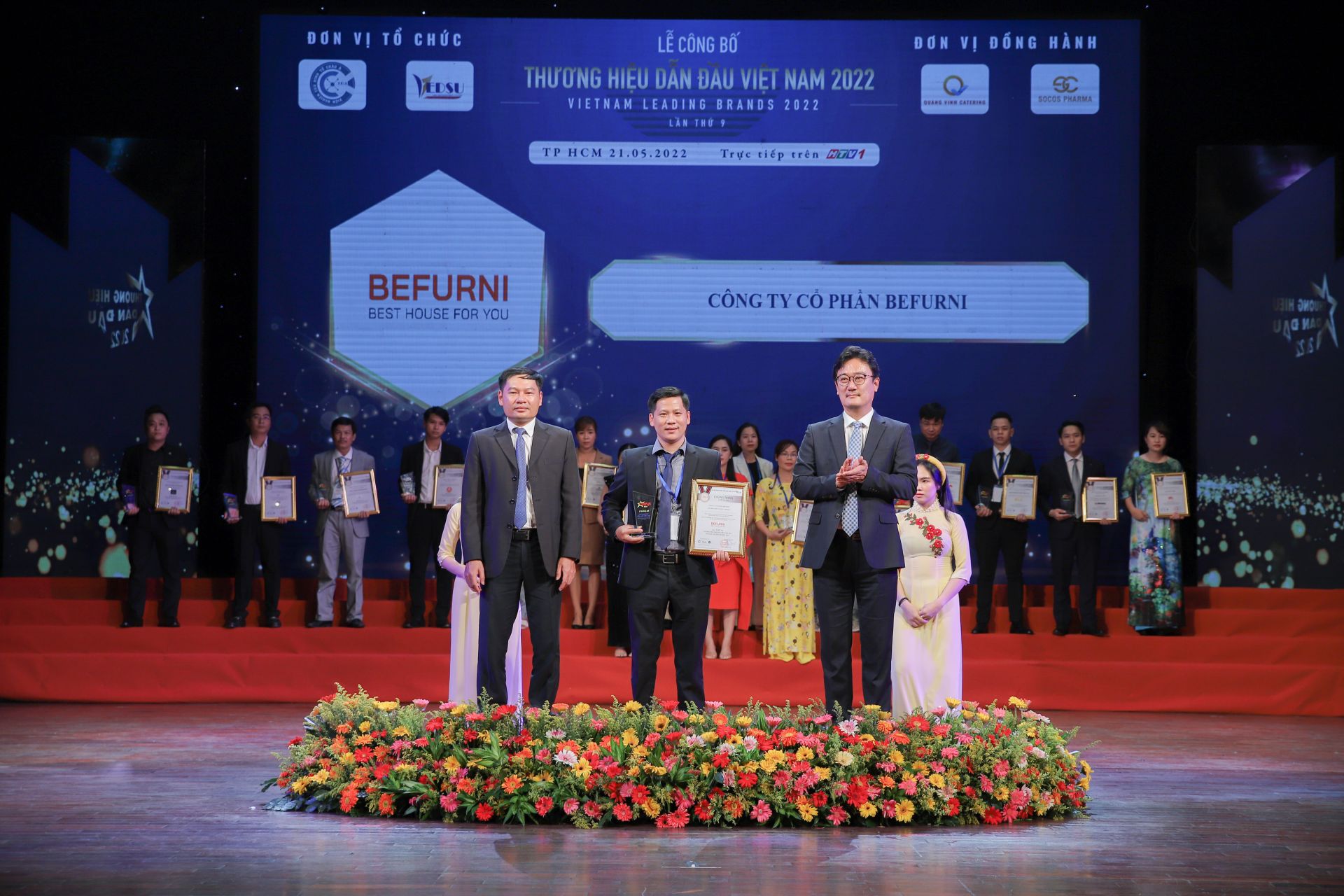 BEFURNI – TOP 10 Thương hiệu Dẫn đầu Việt Nam 2022
